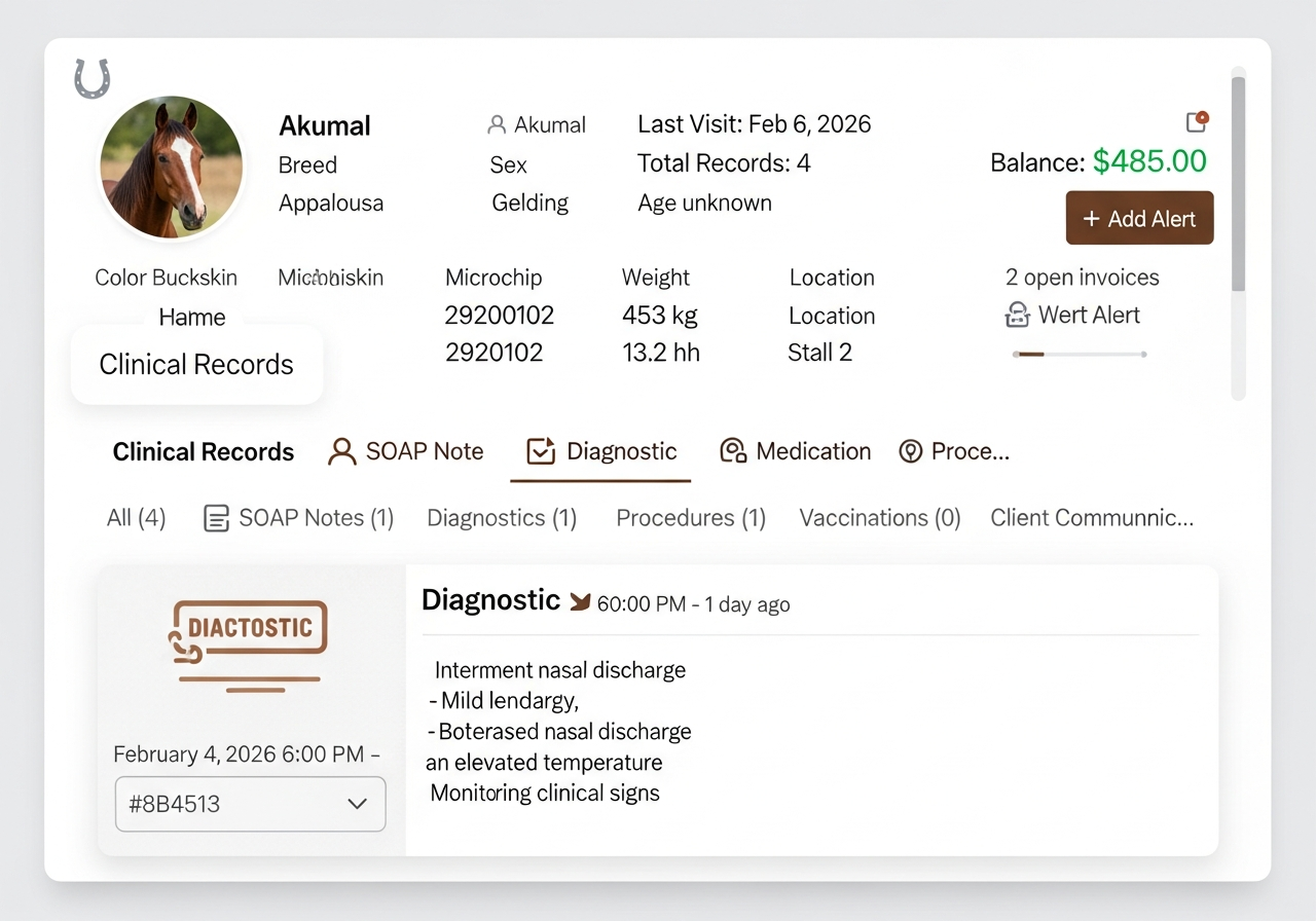 StableTrack patient profiles and history